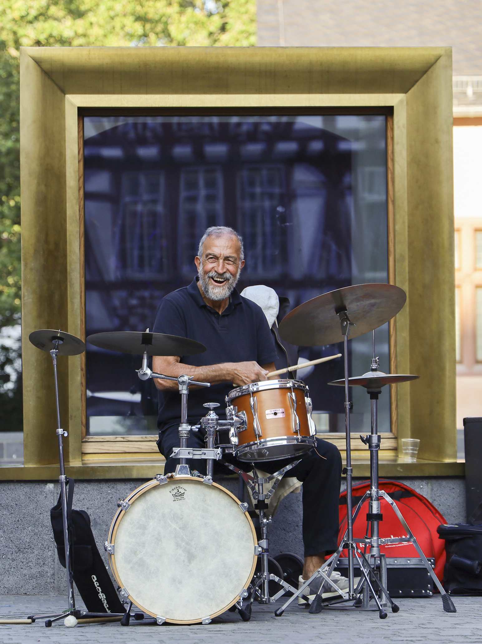 Bülent Ates beim F.I.I. im MAK FRankfurt