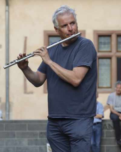 Jürgen Werner bei F.I.M. Raumbespielung underground, F.I.M. meets MOMEM