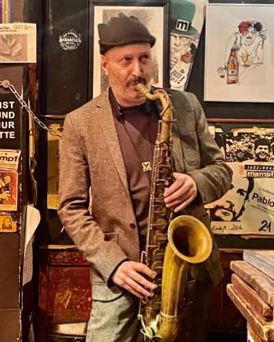 Savas Bayrak bei F.I.M. Raumbespielung underground, F.I.M. meets MOMEM