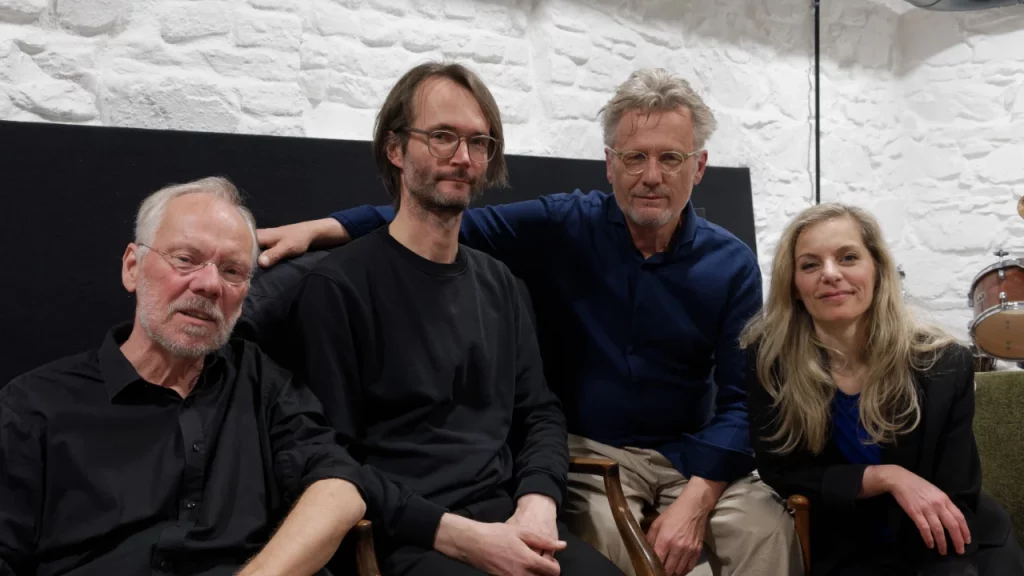 Rudi Fischerlehner - dr, Matthias Bauer - b, Uee Oberg - p, Lina Allemano - tp auf dem internationalen F.I.M. Festival für improvisierte Musik 2026
