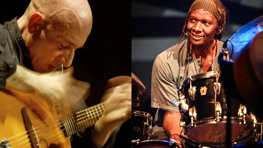 Elliott Sharp und Hamid Drake auf dem Internationalen FIM Festival für improvisierte Musik